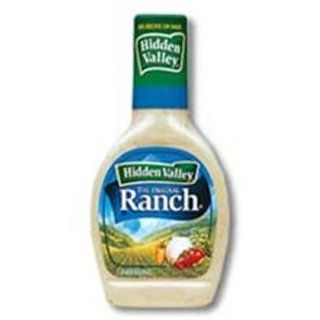 Hidden Valley Ranch Salad Dressing   12 Pack Grocery
