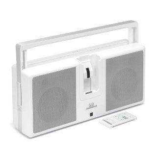 MTX Audio iThunder Portable iPod Boombox (White) 