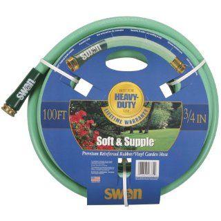 Swan 3/4 Inch by 100 Foot Garden Hose SNSS34100 Patio