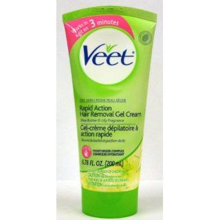 Veet Hair Removal Gel Cream, Dry Skin Formula, Shea Butter