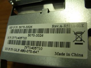 HP Slimline Memory Card Reader 5070 3326 4 Slot S3120N