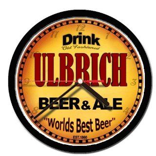 ULBRICH beer and ale cerveza wall clock 