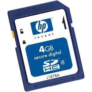 L1878A HP Memory Card Photosmart Hi Speed 4GB SDHC