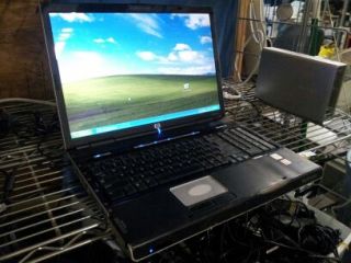 HP Pavilion DV8315NR DV8000 1GB RAM 100GB 17 Windows XP Pro Laptop