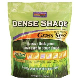 Bonide 60211 Dense Shade Grass Seed, 3 Pound Patio, Lawn
