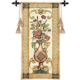  Tapestry Style Fleur De Lis Black & Gold 44   101