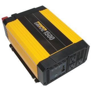 PowerDrive RPPD1500 1500 Watt DC to AC Power Inverter with USB Port