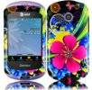 Pantech Swift P6020 Design Cover   Violet Lilly Cell
