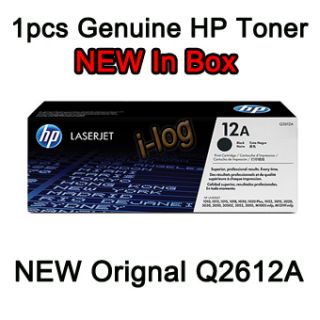 New Original Genuine HP Q2612A 12A Toner HP LaserJet 3015 3020 3030