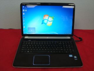 HP Pavilion DV7 17 3 Laptop Computer Intel Core i7 750GB HDD 8GB RAM