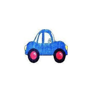  High Pile Blue Car 31x47 Play Time Nylon Area Rug FTS 103 3147 Baby
