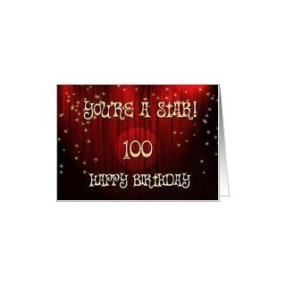 Happy Birthday Stage 100 Card Toys & Games
