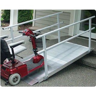  Pathway Ramp With Handrails 8 Ramp, 105 lbs.