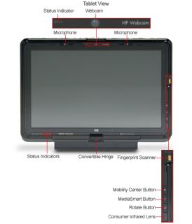 HP TouchSmart TX2 1000 Laptop