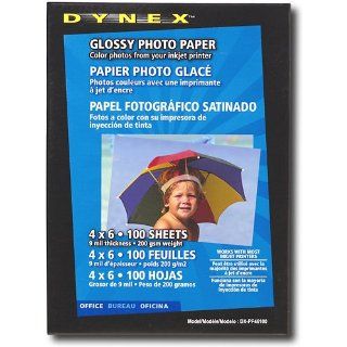   Dynex Glossy Photo Paper 100 SHEETS DX PP4650