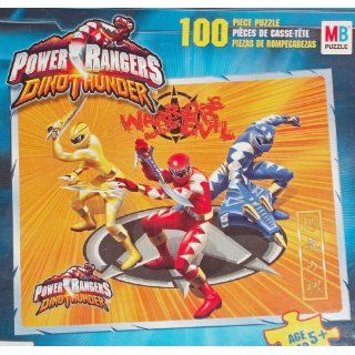  Dino Thunder Warriors Against Evil 100 Piece Puzzle Toys & Games