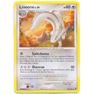  Diamond and Pearl 4 Great Encounters Linoone 43/106 Toys & Games