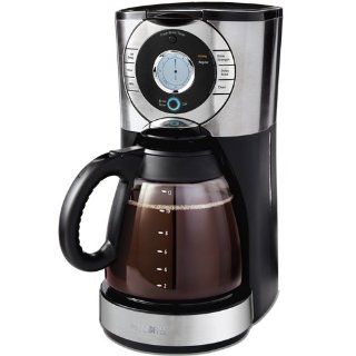 Mr. Coffee EJX37 12 Cup Programmable Coffeemaker, Stainless Steel