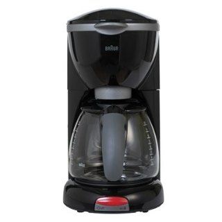 Braun KF510 BK AromaDeluxe 10 Cup Coffeemaker, Black