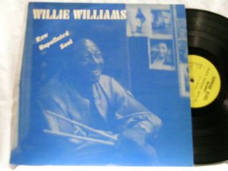 Willie Williams Raw Unpolluted Soul Hubert Sumlin LP