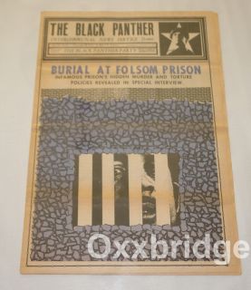Black Panther Party Folsom Prison Soledad Brothers Guerilla Family