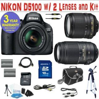 NIKON D5100 DIGITAL SLR CAMERA BODY + NIKON 18 105 VR ZOOM