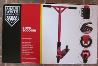 Shaun White Supply Co Ultimate Stunt Trick Scooter Red
