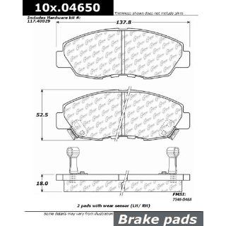 Centric 105.04650 Front Brake Pad    Automotive