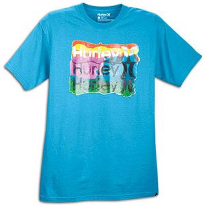 Hurley Resinate S/S T Shirt   Mens   Casual   Clothing   Cyan