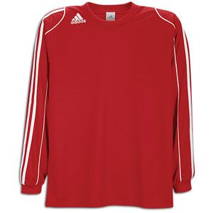 adidas Squadra II L/S Jersey   Mens   Soccer   Clothing   Red/White