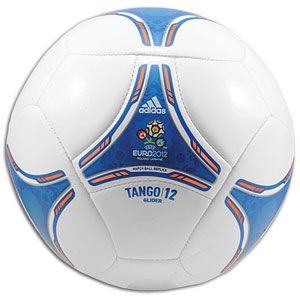 adidas Euro 2012 Glider Ball   Soccer   Sport Equipment   Whtie