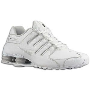 Nike Shox NZ EU   Mens   Running   Shoes   White/Dark Grey/Neutral