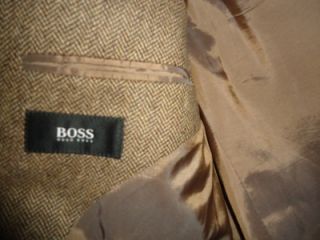 Hugo Boss Mars 3 Button 100 Cashmere Mens Sports Coat Blazer Size 40R