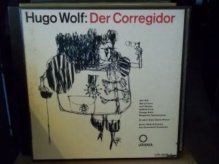 Karl Elmendorff Hugo Wolf Der Corregidor 3LP Box Set Book