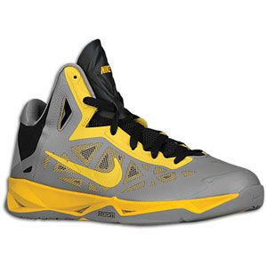 Nike Zoom Hyperchaos   Mens   Basketball   Shoes   Sport Grey/Vivid