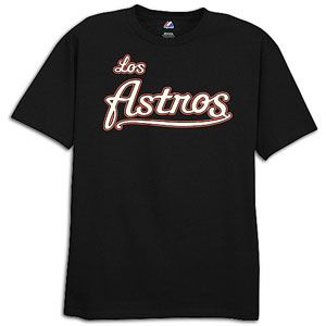 Majestic MLB Hispanic Crewneck Replica Jersey   Mens   Houston Astros