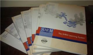 2011 SHRM Learning System PHR SPHR Certification