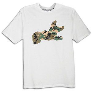 Akoo Camo Snobby S/S T Shirt   Mens   Casual   Clothing   White