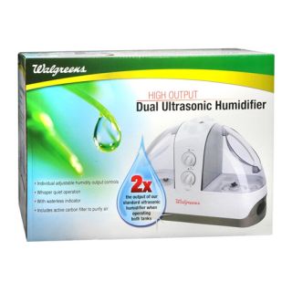  High Output Dual Tank Ultrasonic Quiet Cool Mist Humidifier