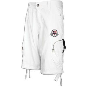 Coogi Aussy Zip Pocket Short   Mens   Casual   Clothing   White