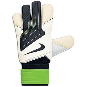 Nike Goalkeeper Grip 3   Soccer   Sport Equipment   White/Green/Black