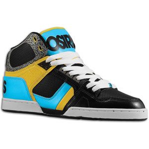 Osiris NYC 83   Mens   Skate   Shoes   Black/Cyan/Yellow