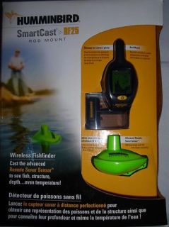 Humminbird Smartcast RF25 1 25 inch Rod Mount Waterproof Fishfinder