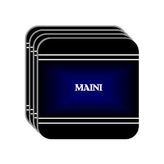 Personal Name Gift   MAINI Set of 4 Mini Mousepad
