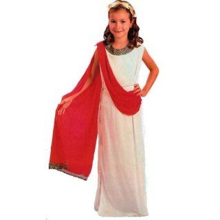 Roman Greek Goddess Childs Fancy Dress Costume S 122cms