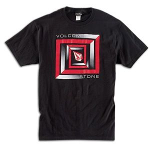 Volcom Squared T Shirt   Mens   Skate   Clothing   Black