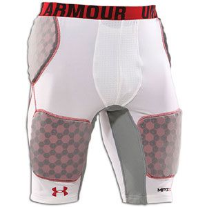 Under Armour MPZ Stealth 5 Pad 8MM Girdle   Mens   White/Red/Red