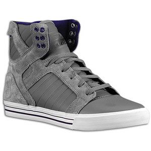 Supra Skytop   Mens   Skate   Shoes   Grey/White