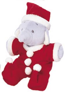 Humphrey Elephant in Santa Disguise