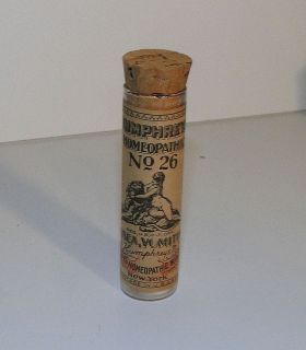 Humphreys Homeopatic No 26 for Nausea Vomiting Vial with Contents